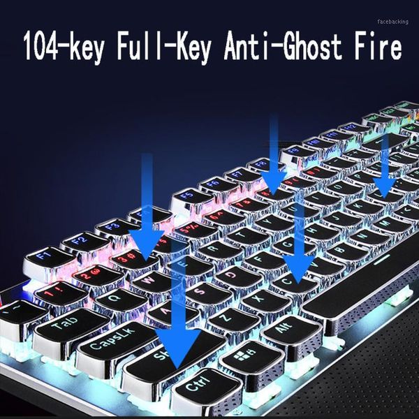 

keyboards aula mechanical keyboard blue/ black/red/brown switch gaming for tablet deskadd russian spanish arabic hebrew1