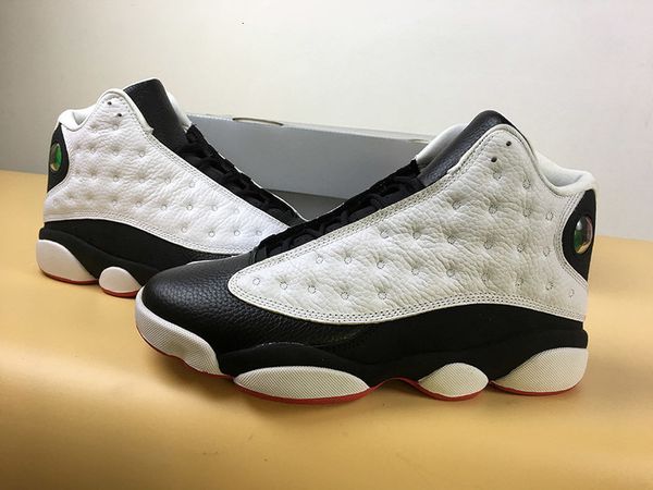 

classic 13 he got game mens basketball shoes 13 xiii sports shoe trainers running sneakers white black true red good quality