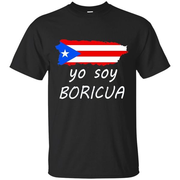 

черный флот пуэрто-рико карта флаг yo soy boricua t прохладные дизайнер hoodie вскользь pride способа людей бесплатной доставки футболки тол