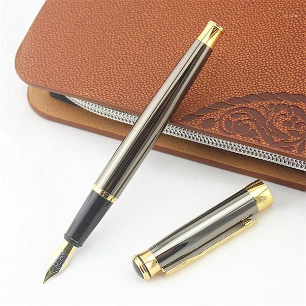 

metal fountain pen 0.5mm nib calligraphy ink pens for writing school office supplies1
