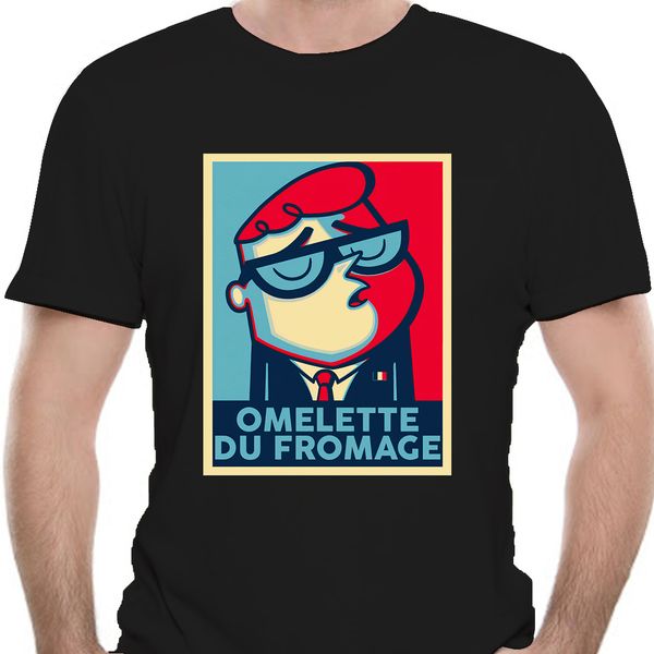 

dexter laboratory t shirts parody cartoon shepard fairey artist t shirt omelette du fromage tees 9346d sport hooded sweatshirt hoodie