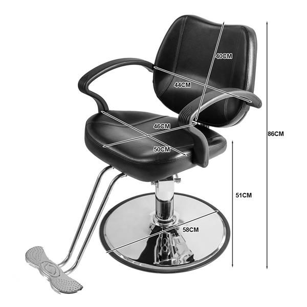

360 ° swivel гидравлический парикмахерский стул салон красоты спа корабля от нас падение доставки