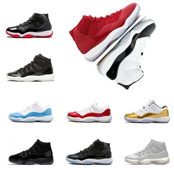 

with box high qaulity 11 11s low shoes concord 45 cap gown mens women unc gym red gamma blue sport j11 sneakers