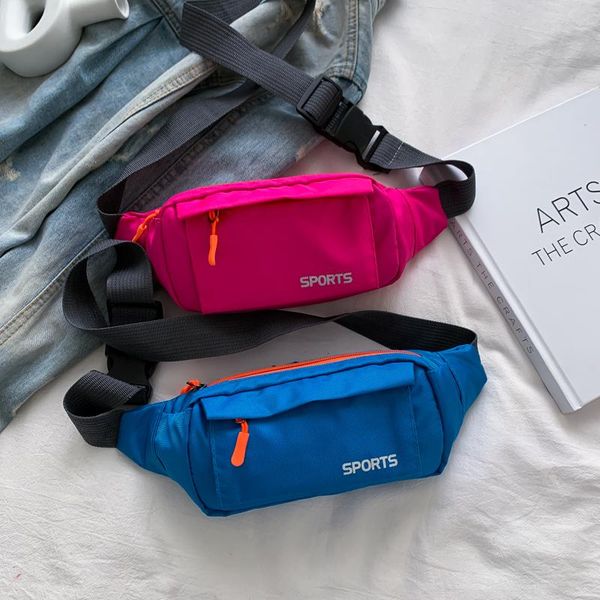 

waist bags women's sports and leisure fashion trend oxford material packs wallet phone storage small messenger shoulder