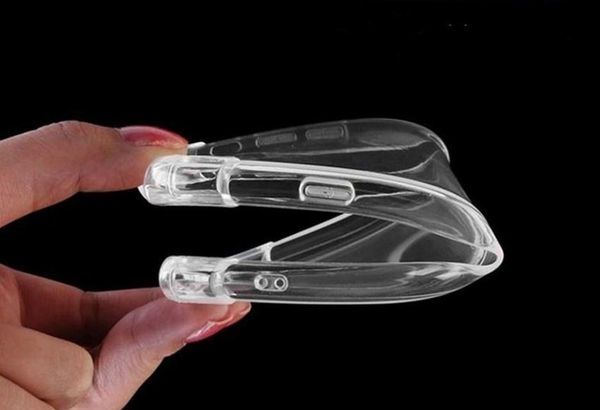 

transparent phone case for iphone 11 pro max xs xr s20 anti-knock tpu protective shock jllxxy qpseller