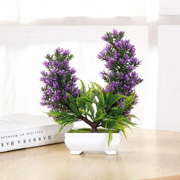 

decorative flowers & wreaths artificial realistic plastic desk faux bonsai tree potted plant pot 24*21.8cm tree1