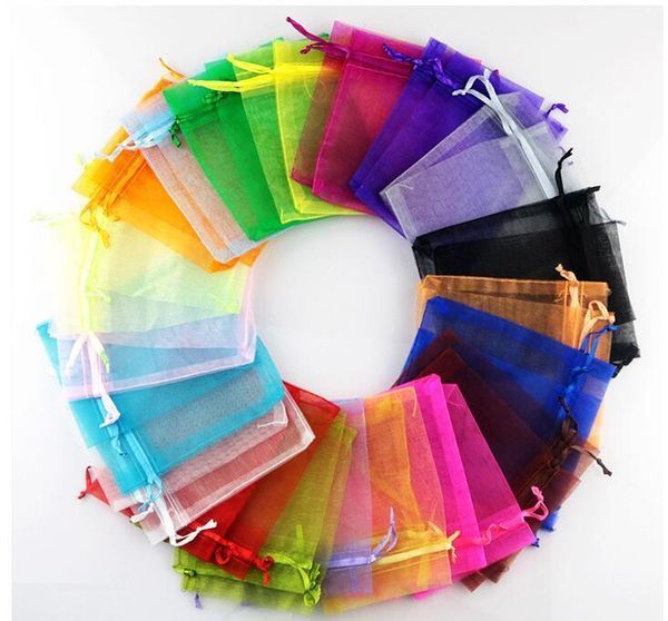 

organza gift bags jewelry wedding gift pouch draw string candy birthday party new year gift bag bunch of y wmtnab dayupshop