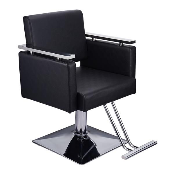 

square base boutique hair salon специальный парикмахерский стул красивый стул черный корабль от нас