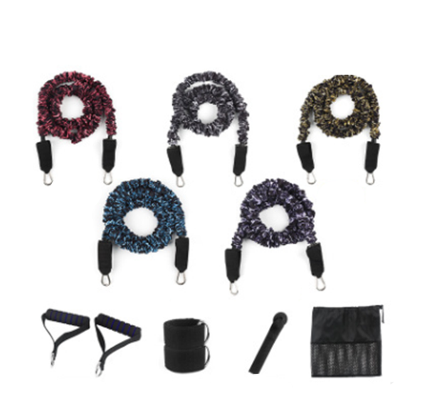 

11 pcs resistance bands set fitness bands resistance gym equipment exercise pull rope fitness elastic training expander