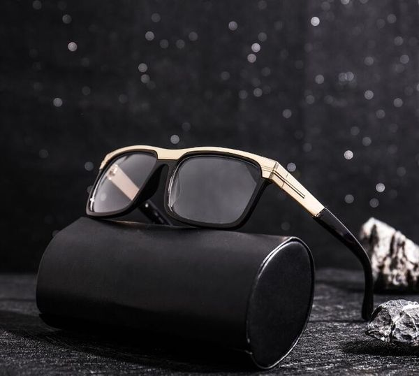 

2021 men women fashion brand design metal lens big size uv400 metal sun glasses men oversized oculos de sol masculina with box, White;black
