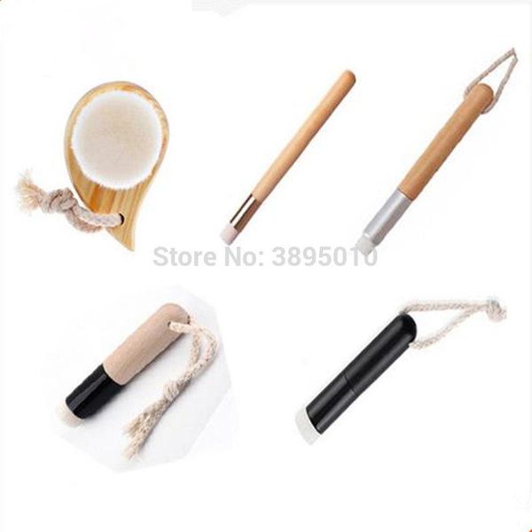 

makeup brushes deep cleaning blackhead nose make up brush wooden handle f777