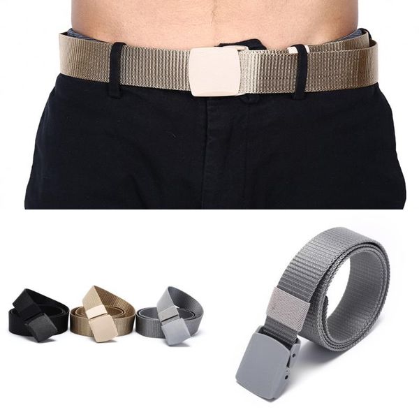 

waist support plastic length outdoor tactical belt buckle nylon belts multicam molle automatic army 115cm, Black;gray