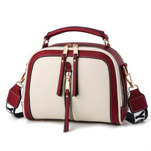

женщины посланника сумки кожа сумка женская сумки 2020 новый кошелек satchel способа tote сумки подарков l9-58