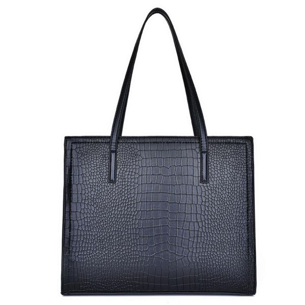 

fashion women alligator pattern hand bag shoulder bag versatile zipper square versatile alligator
