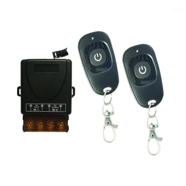 

remote controlers universal 433mhz dc9v 12v 24v 36v 48v 30a relay 1 ch rf wireless radio control switch receiver transmitter1