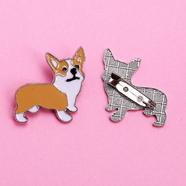 

brooch pins brooches-for-women jewelry dogs handbags pendant badge decorated cartoon brooches for women fashion charm gifts, Gray