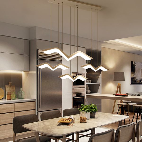

2021 new modern led lights for dining living room bar suspension luminaire suspendu pendant chandelier fixtures mbfz