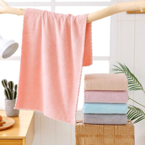 

stall source high density coral velvet quick drying daily necessities thickened soft absorbent gift customized towel