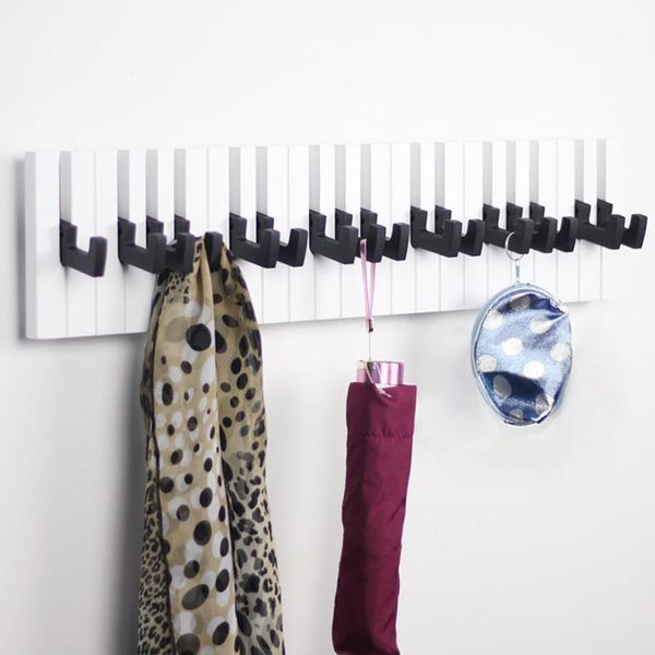 

hooks & rails decorative wall hangers for clothes keys coat wood shelf ,bathroom kitchen decor .1
