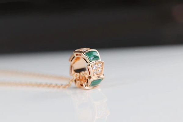 

jewelry necklaces sterling silver sperpenti viper series snake bone necklaces