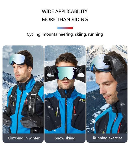 

ski gloves fashion winter skiing breathbable warm sports