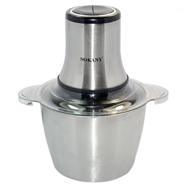 

sokany 3l electric kitchen meat grinder chopper shredder cutter slicer sausage beef mincer with tableclamp kitchen tool1