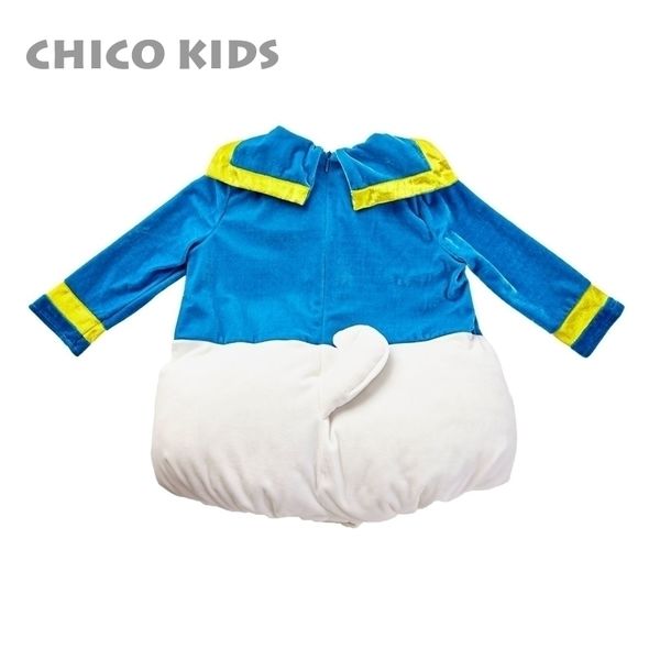 

baby boys girls cartoon figure velvet long sleeve rompers w/ bowtie, kids holiday cartoon clothes one piece jumpsuits y200320, Blue