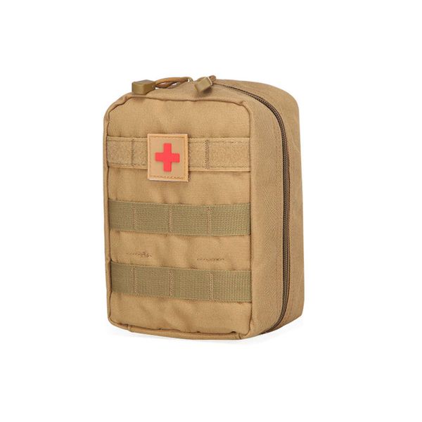 

hbp hanging outdoor sports waist tactical medical first aid bag red label