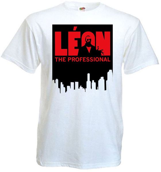 

leon профессиональная футболка белый плакат фильма все размеры s 3xl letter printed футболки top tee спорта толстовка с капюшоном толстовка