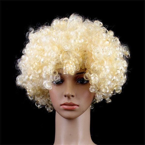 

big hair wigs multicolor funny clown wig men women party headgear for fan parties supplies 5 2jh e1