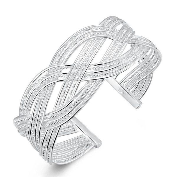 

wholesale fashion classic models silver color women wedding double round head bracelet b005 h bbytdl, Black