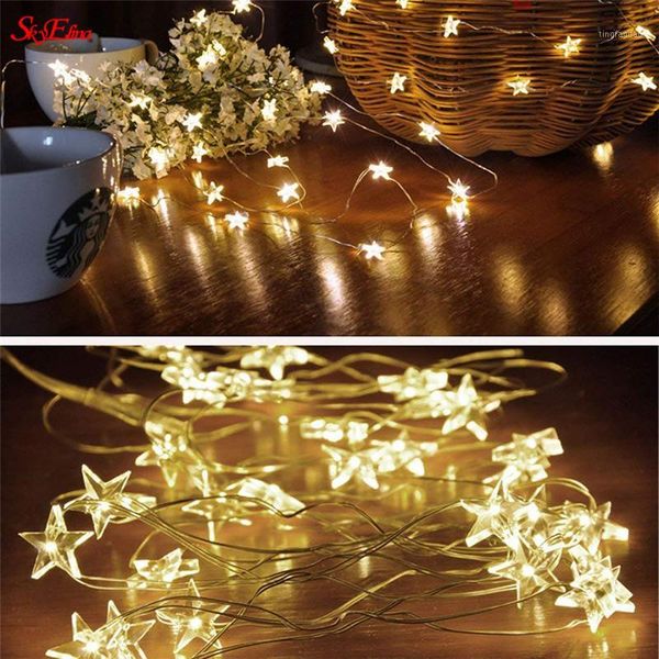 

christmas decorations 10m/100leds star string lights fairy curtain led light wedding home party year decoration 7zmm2561