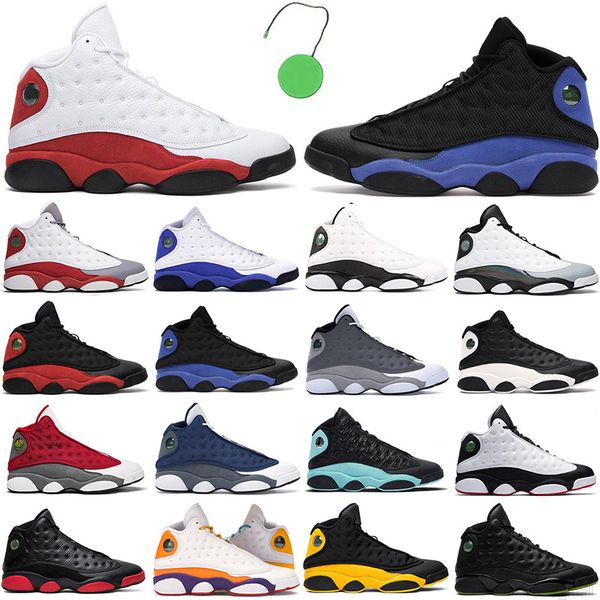 

2021 new basketball shoes men 13s red flint hyper royal playground reverse lucky green black cat chicago women mens outdoor great sneakers