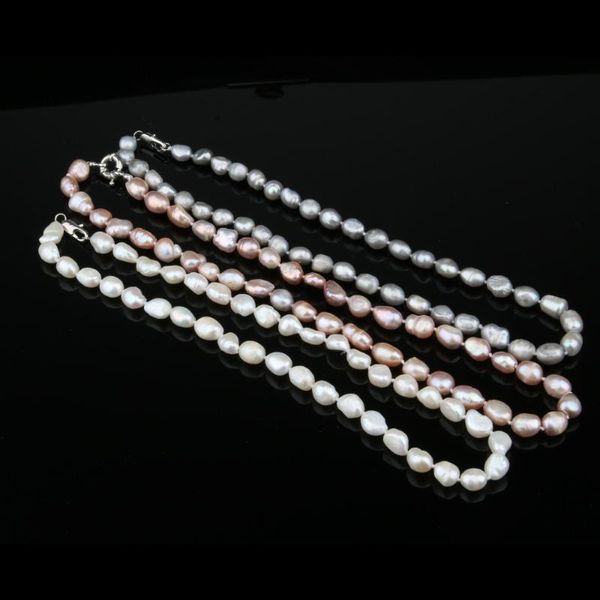 

100% natural freshwater pearl bracelets freshwater pearl bracelets for women 7-8mm, Black