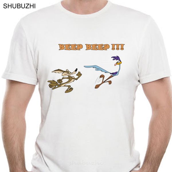 

men t shirt beep beep and coyote white tshirts women t-shirt fashion t-shirt men cotton brand teeshirt sport hooded sweatshirt hoodie