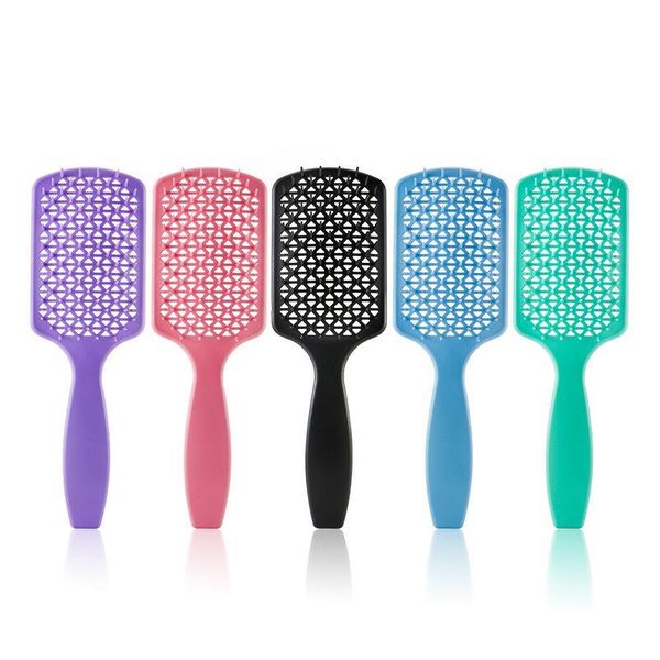 

hair brush magic hair comb detangling hair brush detangle lice mas comb women tangle hairdressing sa jllaaa, Silver