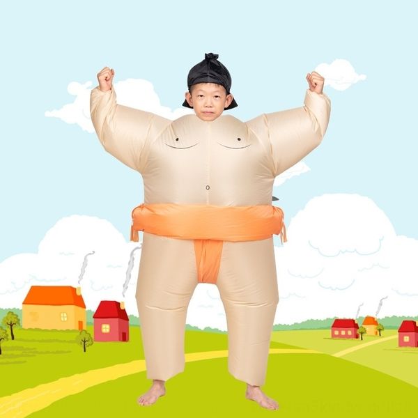 

p1vzv clothing party cartoon sumo inflatable costume children doll halloween inflatable clothing doll costumea1kdm