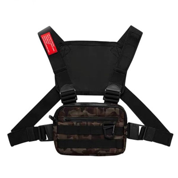 

oxford cloth chest rig bag hip hop multifunctional harness chest waist pack bags ty66 c0202