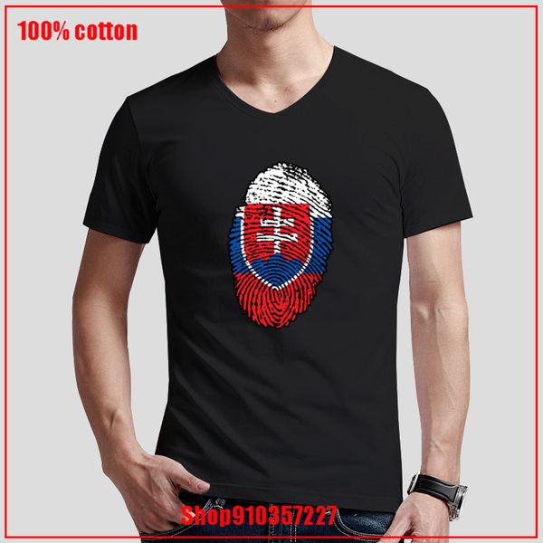 

male tee shirt slovakia flag fingerprint v printed fashion black t shirt vintage tshirts for graphic sport hooded sweatshirt hoodie