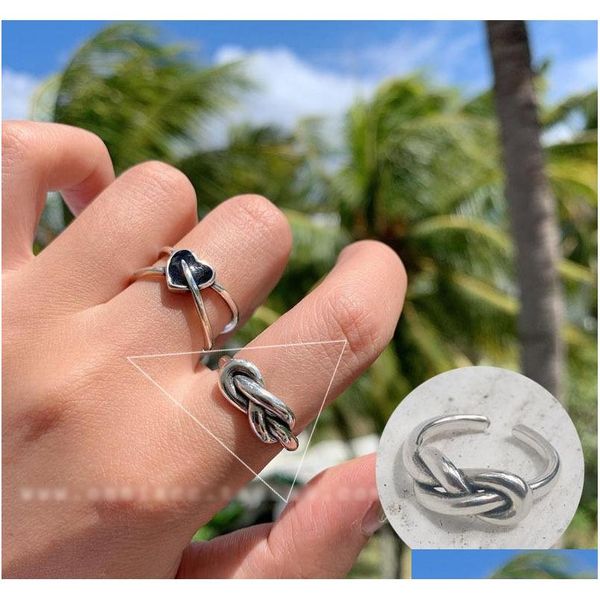 

s1006 fashion jewelry s925 sterling sliver ring face chain vintage ope sqceqv queen66, Silver