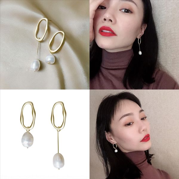 

ynqj jewelry pearl stud children's earrings earrings natural genuine silver sterling white blackpearl, Golden
