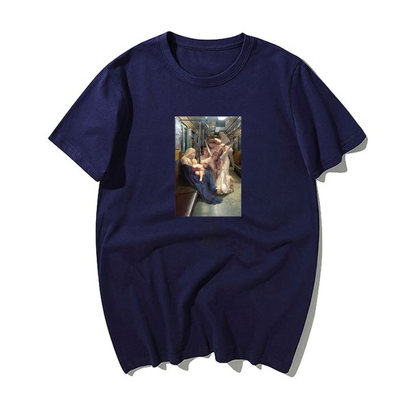 

classic virgin mary god told me keep going print casual summer harajuku streetwear hooded sweatshirt hoodie men t shirt