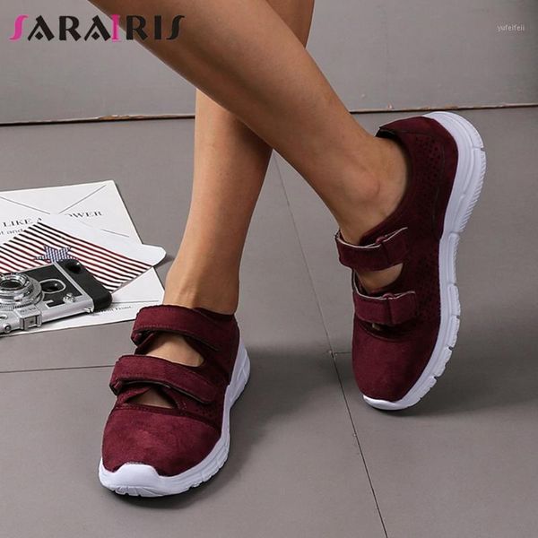 

sarairis big size 35-43 new ladies 2020 casual sandals wedges heels sandals women fashion hollow summer shoes woman1, Black
