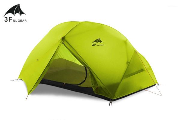 

tents and shelters 3f ul gear 3 people 4 season 15d ultralight outdoor camping tent hiking backpack hunting waterproof ground rain wind1