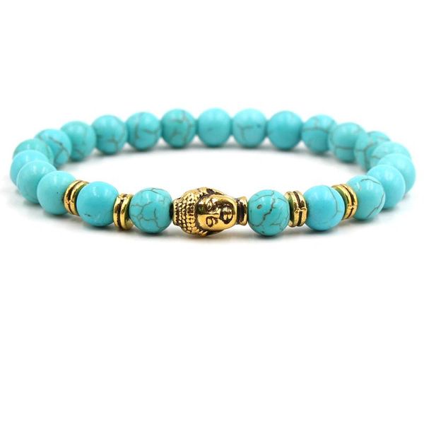 

hcarm мужчины строка браслеты глава мужской buddha бисером резинка handmade женщин браслеты новые ювелирные изделия аксессуары нейлон bbykrw, Black