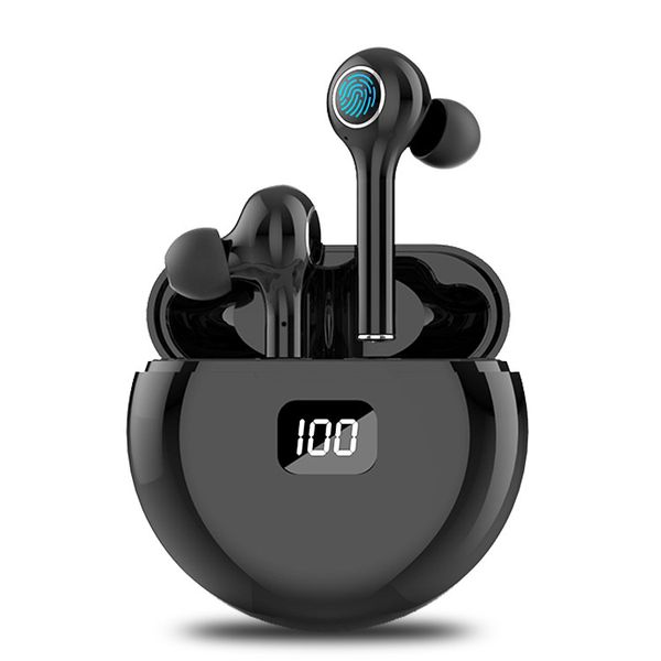 

горячие продажи tws беспроводной наушник bluetooth 5,0 earbuds автоматическое спаривание зарядки дисплей спорт музыка беспроводные наушники