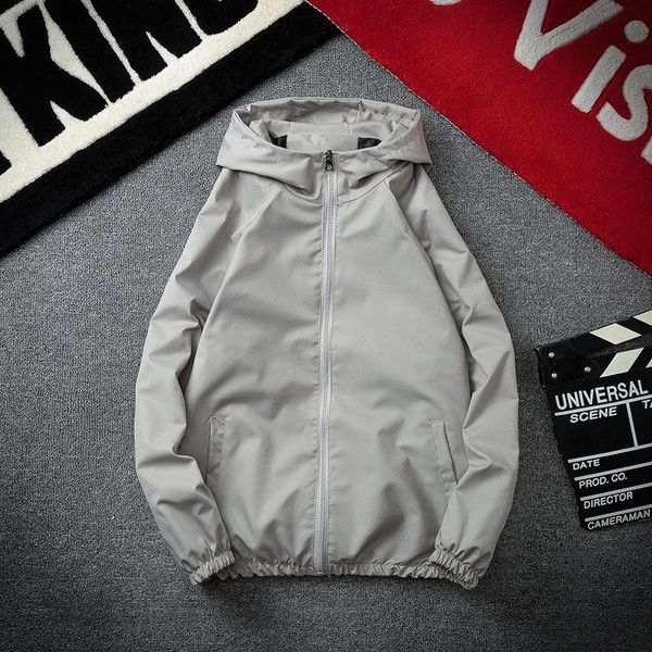 

men coat hoodie motorcycle autumn solid long sleeve casual sports plus size, Black;brown