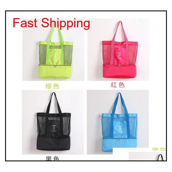 

portable insulated thermal picnic lunch box double layer shoulder bag l qyllfj bwkf