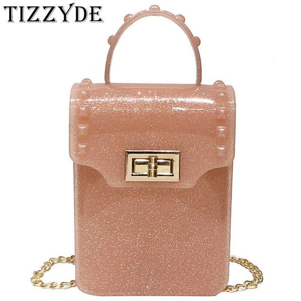 

handbag female 2020 new brand original design fashion jelly mobile phone bag simple wild mini chain shoulder messenger bagbxw201