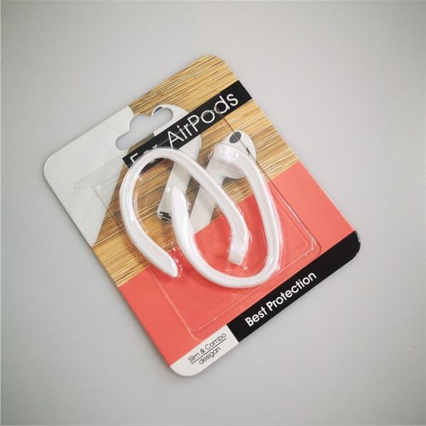 

factory portable pe plastic protection wire wireless bluetooth headset case non-slip hanging ear sports fitness anti-los